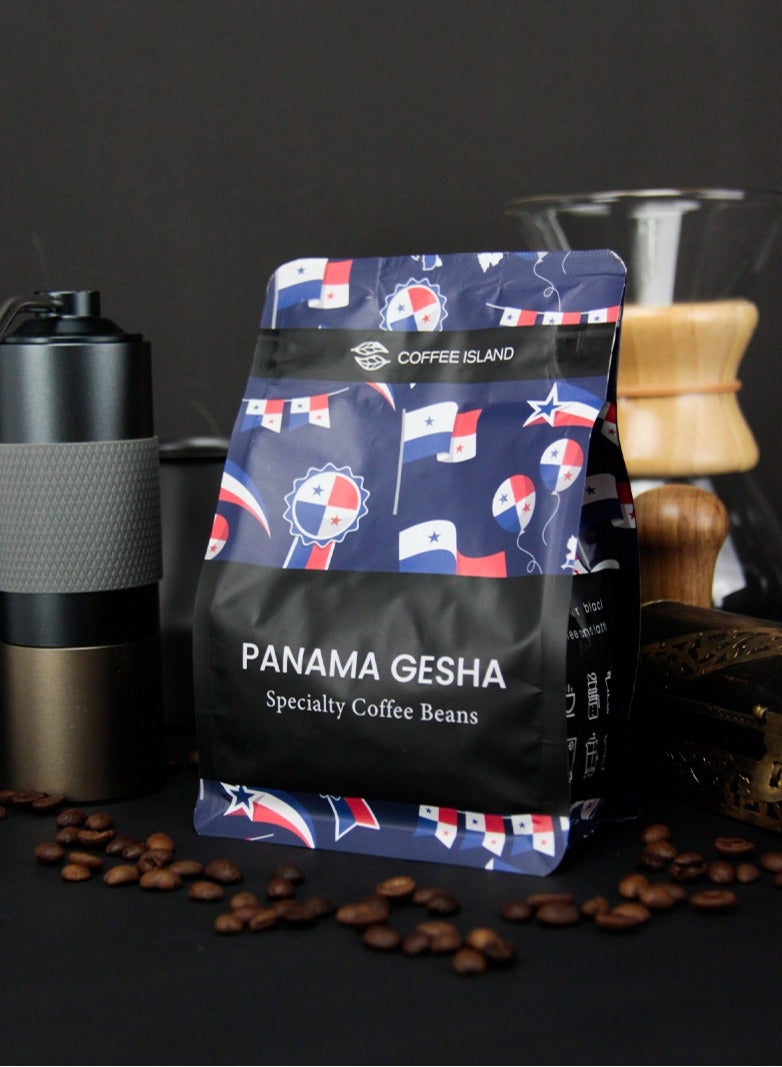 تيلاند جزيرة القهوة بنما غيشا قهوة متخصصة، حبوب أرابيكا 100٪، تحميص متوسط، فاكهي - التوت واليوسفي والشوكولاتة والياسمين نوتات، درجة SCA 90+، 250 جرام - Image 3