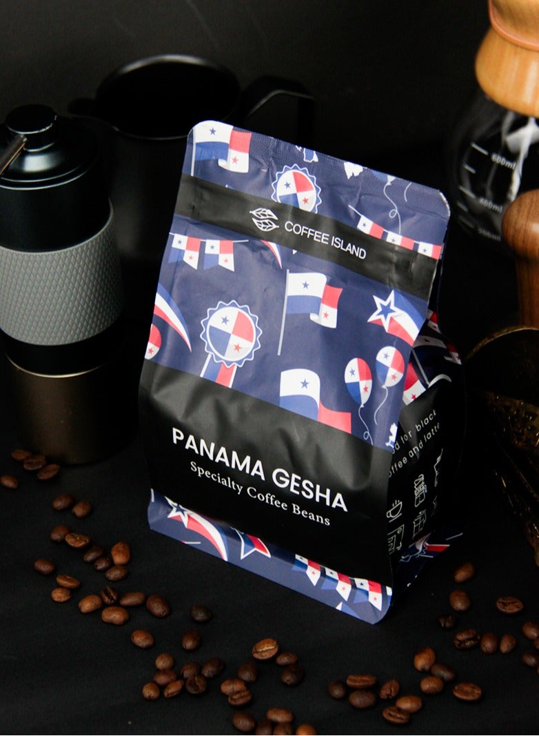 تيلاند جزيرة القهوة بنما غيشا قهوة متخصصة، حبوب أرابيكا 100٪، تحميص متوسط، فاكهي - التوت واليوسفي والشوكولاتة والياسمين نوتات، درجة SCA 90+، 250 جرام - Image 4