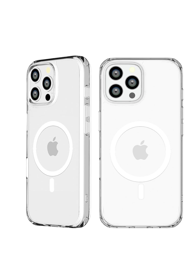 Max & Max iPhone 16 Pro MagSafe Clear Case – Transparent Anti-Scratch Cover - Image 2