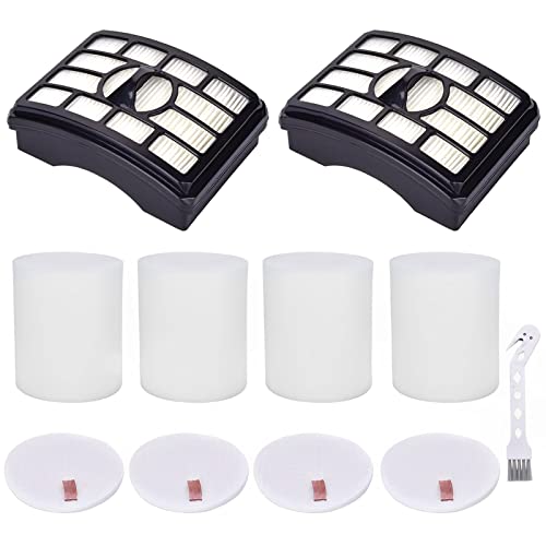 Leadaybetter Filter Replacement for Shark Rotator Pro Lift-Away NV500, NV501, NV502, NV505, NV552, NV642, UV560, ZU780, ZU782, ZU785. Compare to Part # Xff500 Xhf500, 2 + 4 Foam & Felt Filters - Image 3
