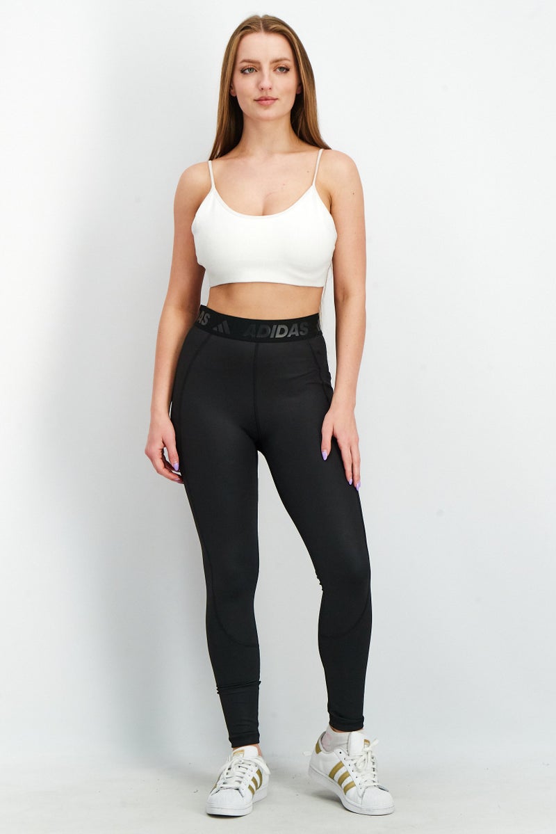 Adidas سراويل رياضية نسائية للياقة البدنية، سوداء - Image 3
