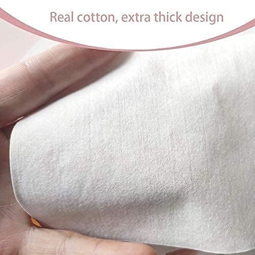 NEOBABY Ultra Soft Non Woven Disposable Face Cleaning Cloth, Durable for Cleansing, Facial, Makeup Removal, Multipurpose Hanky Dry Wipe Tissue Napkin Pack of 200 Sheets - Image 2
