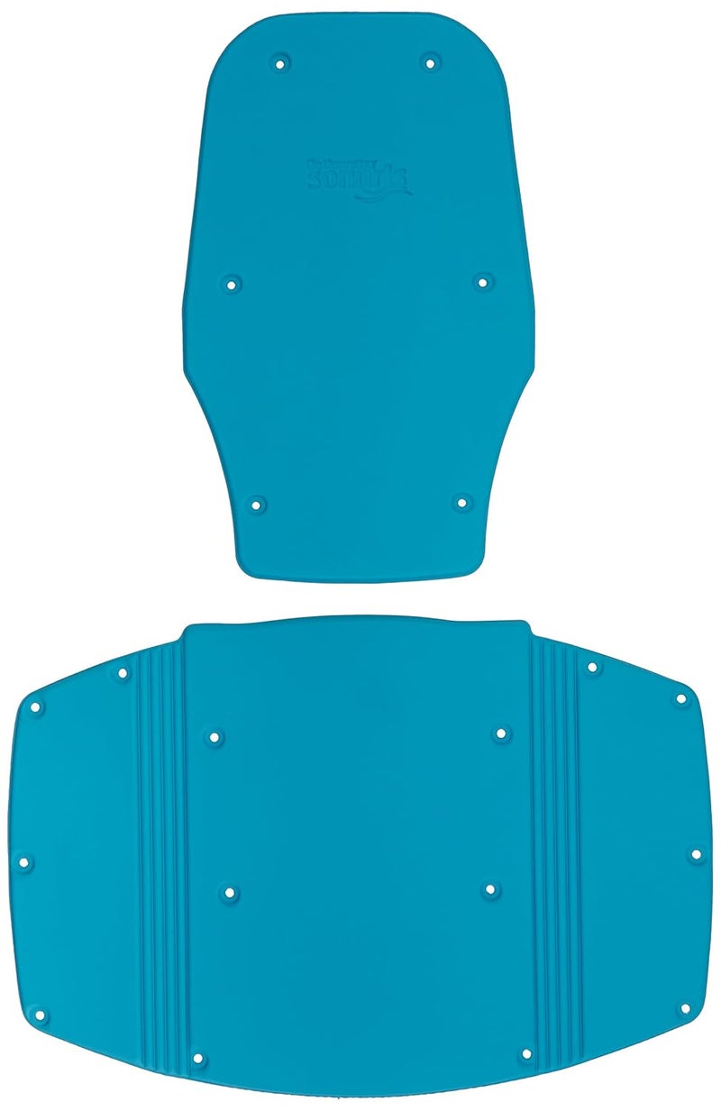 Sammons Preston Bathmaster Sonaris Blue Cover Standard Blue Cover for Sonaris Reclining Bathlift Comfortable 14 Foam Seat and Backrest Cover Protects Bath Lift Easy to Use and Washable Cover Snaps Into Place - Image 1