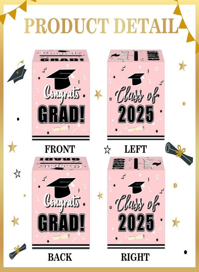 ALodr Class of 2025, Graduation Party Decorations, Graduation Party Gifts, Graduation Money Box for Cash Pull, Graduation Money Box, Graduation Money Gift Box with Pull Out Card and Cash Holder for Boy Girl - Image 3