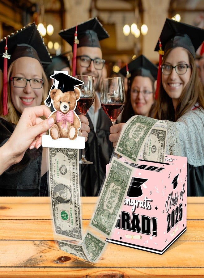 ALodr Class of 2025, Graduation Party Decorations, Graduation Party Gifts, Graduation Money Box for Cash Pull, Graduation Money Box, Graduation Money Gift Box with Pull Out Card and Cash Holder for Boy Girl - Image 5