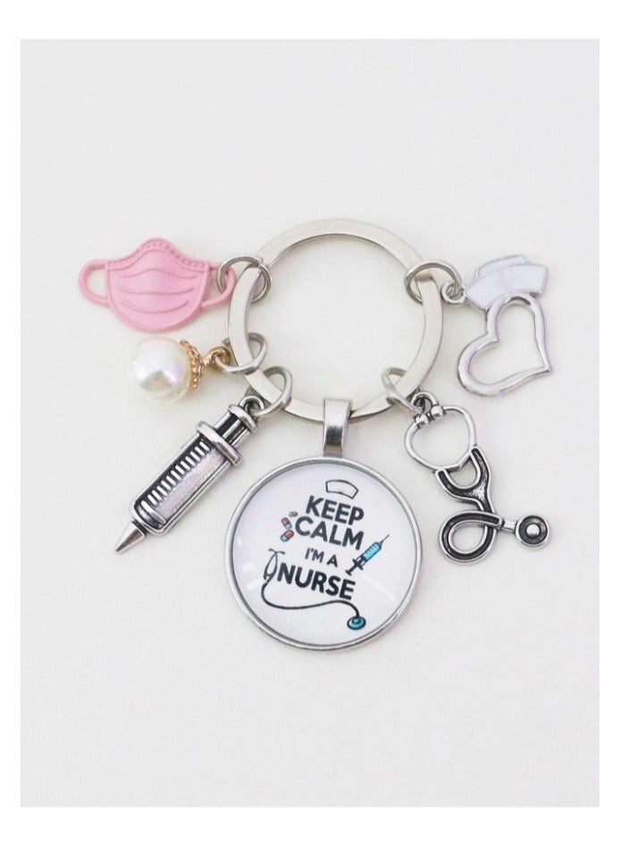 سلسلة مفاتيح مصممة على شكل ادوات التمريض - Image 1