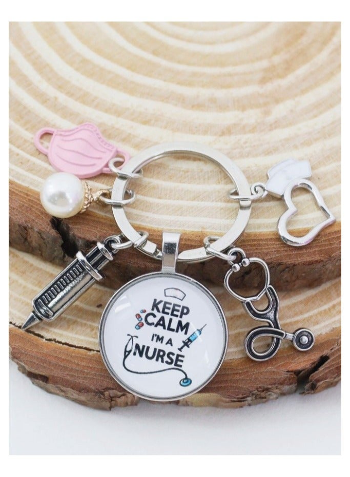 سلسلة مفاتيح مصممة على شكل ادوات التمريض - Image 2