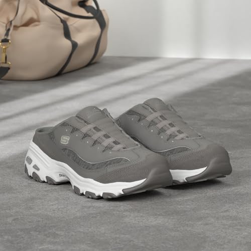 Skechers Sport Women's Resilient Fashion Sneaker, Gray/White, 6.5 M US - Image 2