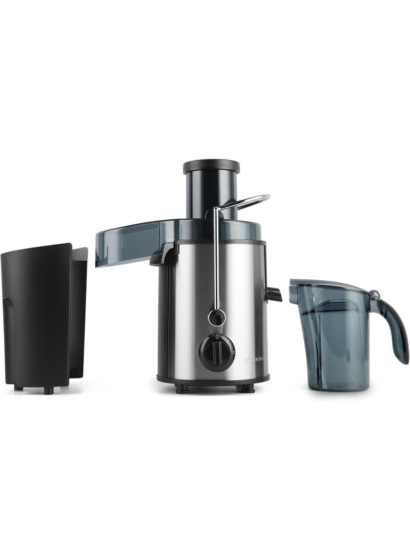 MUNTAQI Juicer Making Machine – 500W Whole Fruit & Vegetable Juice Extractor with Wide Feed Chute, Strong Stainless Steel Housing, Easy Clean, High Nutrient Cold Press Juicer for Healthy Juice at Home - Image 3