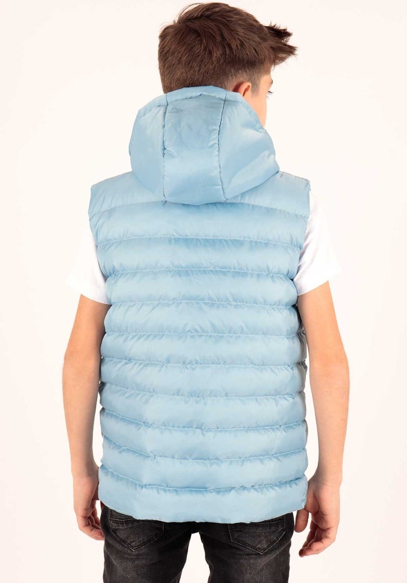 Ahenk Kids AHENGİM BOYS CHILDREN VEST BOYS CHILDREN HOODED PUFF VEST AK215051 - Image 4