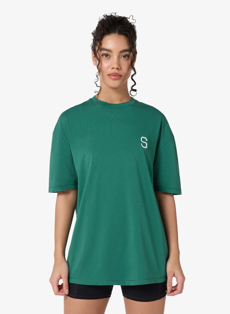 سكوات وولف تيشيرت جرافيك أصلي كبير الحجم