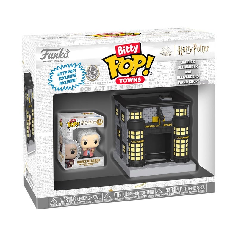 Funko Pop Bitty Town: Harry Potter - Garrick Ollivander and Ollivander's Wand Shop - Collectable Vinyl Figure - Gift Idea - Official Merchandise - Toys for Kids & Adults - Fantasy Fans - Image 1