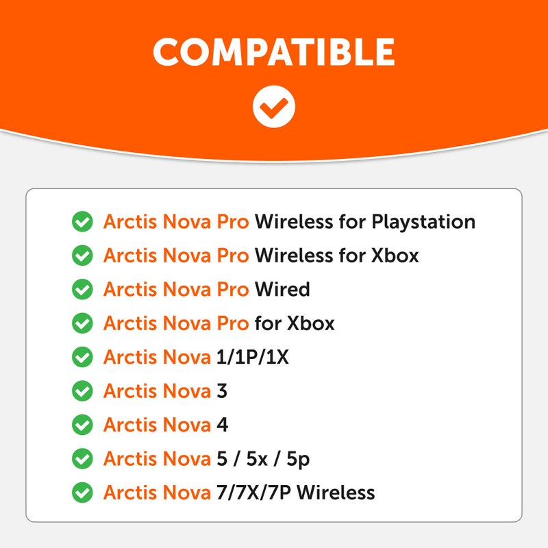 WC HeadbandZ Arctis Nova - Upgraded Silicone Headband for Arctis Nova Headsets by Wicked Cushions - Enhanced Flexibility, Comfort, and Style with Matching Earpad Designs| 90's Black - Image 2