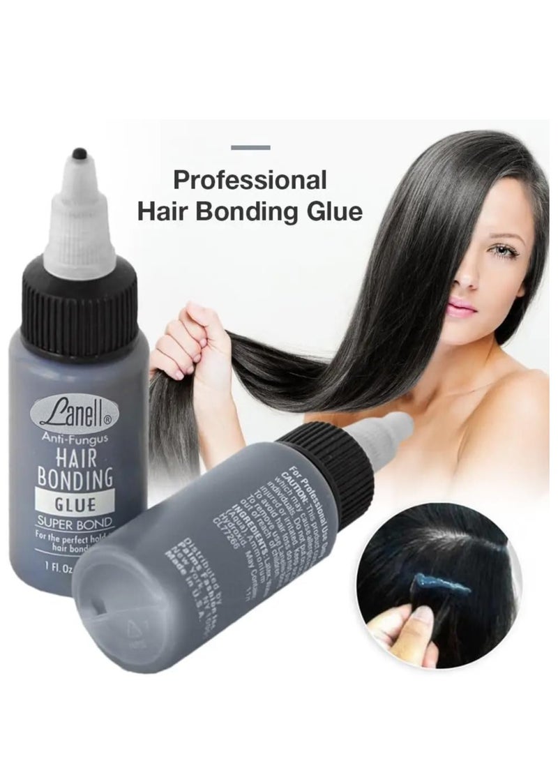 Lanell Lanel Anti-Fungal Hair Glue - For Permanent Eyelashes & Wigs 60ml - Image 4