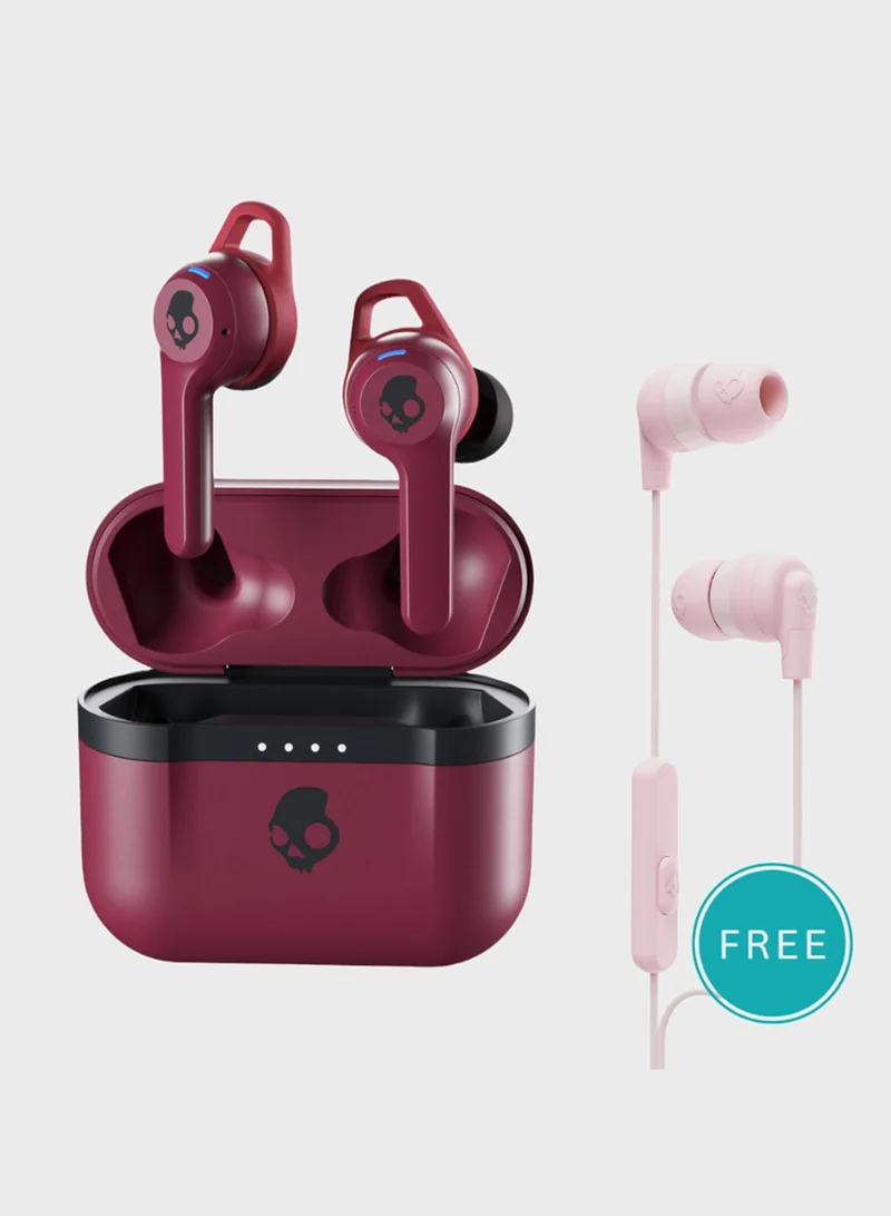 Skullcandy Indy Evo True Wireless & Ink'D Earphones Bundle