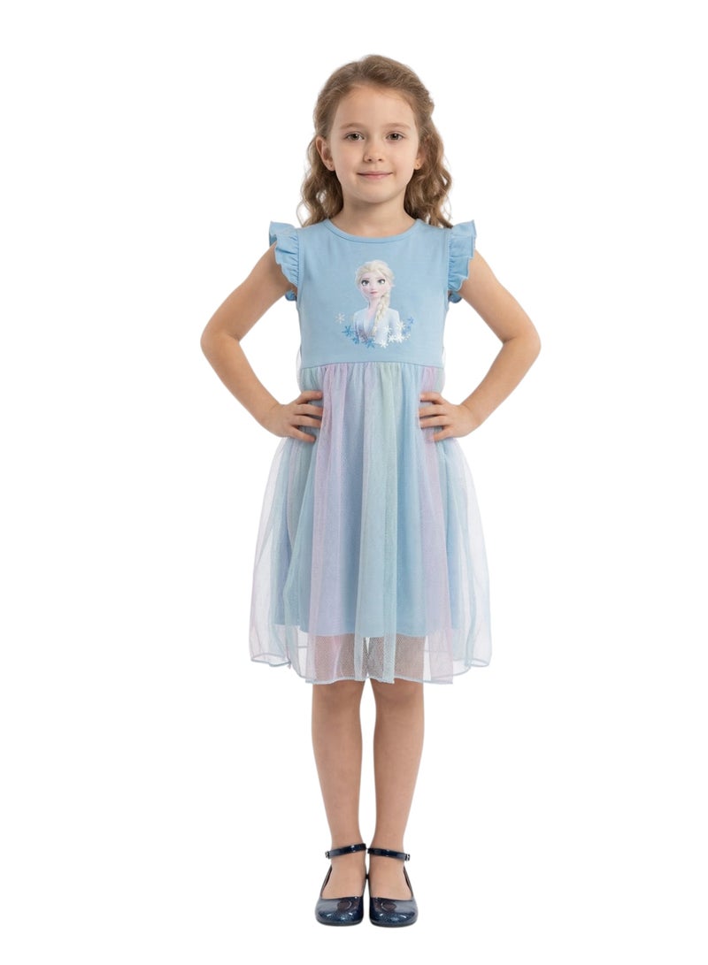 D'Daniela D' Daniela - Elsa Frozen Wonderland Dress - Blue - Image 1