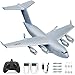 AIGIMU RC Airplane RC Plane Ready to Fly 2CH C17 Remote Control Airplane with 6axis Gyro Stabilizer Globemaster III Military Transport Aircraft for Beginners Boys Kids Adults - Image 2