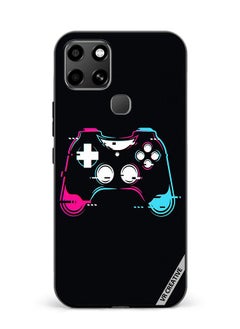 Protective Case Cover For Infinix Smart 6 Ps5 Remote Control Design Multicolour
