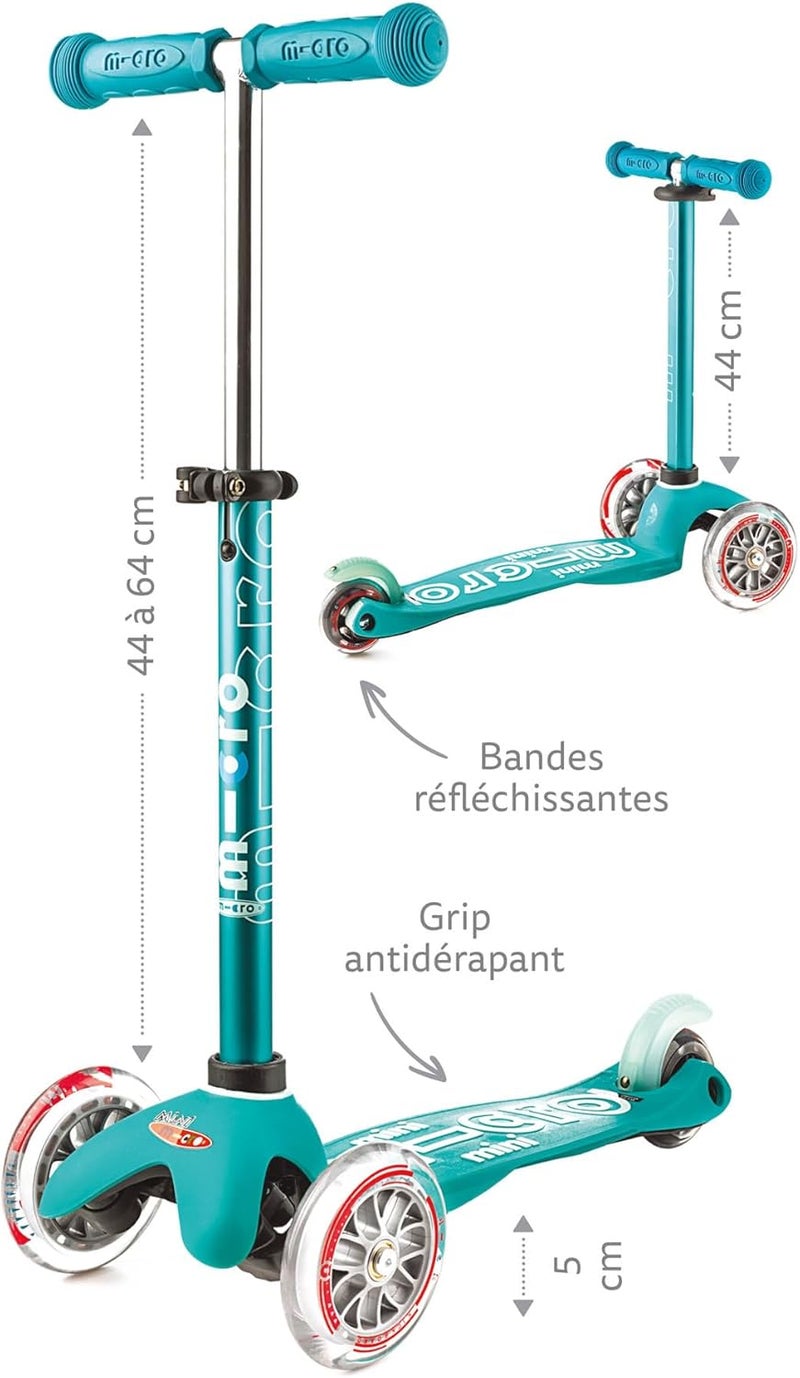 Micro Kickboard - Mini Deluxe - Three Wheeled, Lean-to-Steer Swiss-Designed Scooter - Image 4