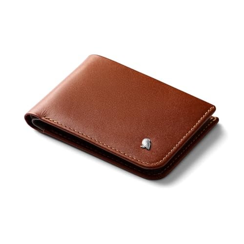 Bellroy Hide & Seek, slim leather wallet, RFID editions available (Max. 12 cards and cash) - Sienna - Image 1