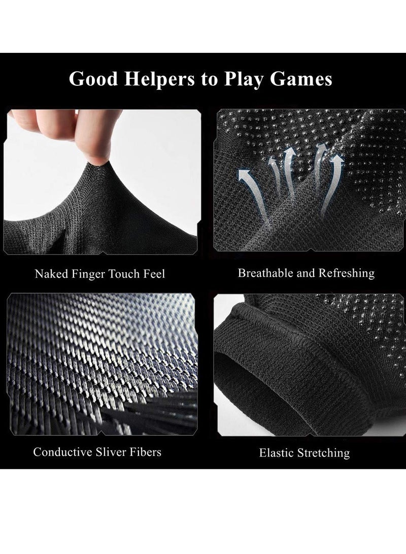 Beauenty Gaming Gloves for Mobile Game Controller - Aovon High-Sensitive Anti-Sweat Breathable Seamless Touchscreen Gloves for PUBG/Knives Out/Rules of Survival - Image 2