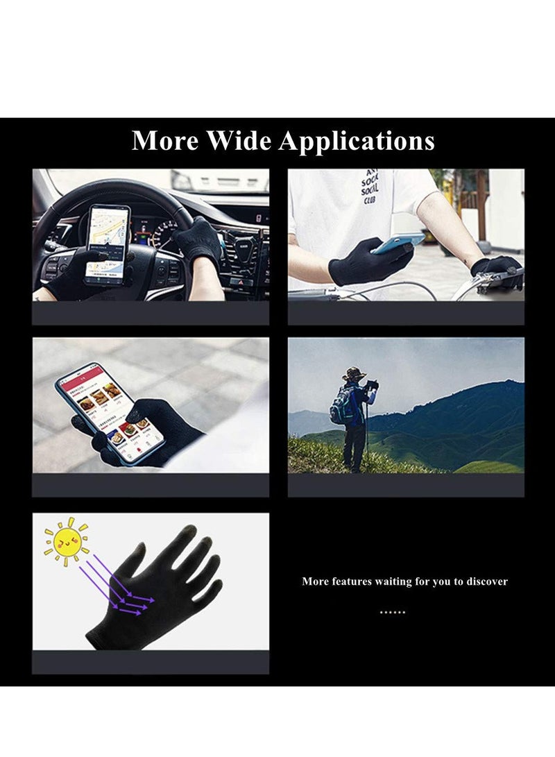 Beauenty Gaming Gloves for Mobile Game Controller - Aovon High-Sensitive Anti-Sweat Breathable Seamless Touchscreen Gloves for PUBG/Knives Out/Rules of Survival - Image 3