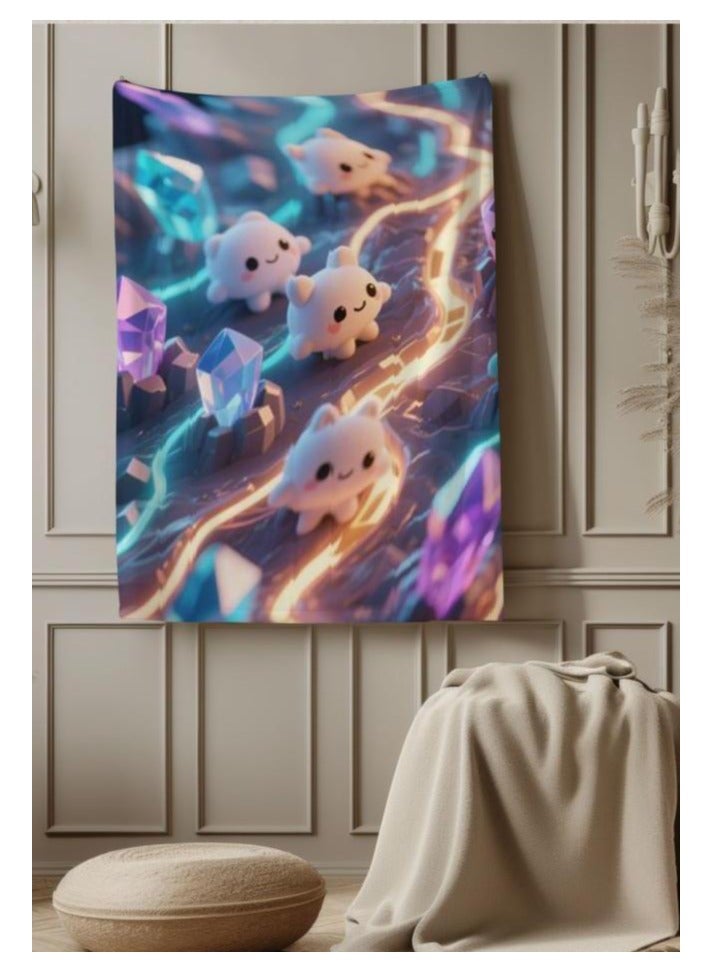 general Flannel thin blanket (warm and comfortable, suitable for sleep, gaming, dust removal and sandproof) 150cm*200cm - 1 - Image 1