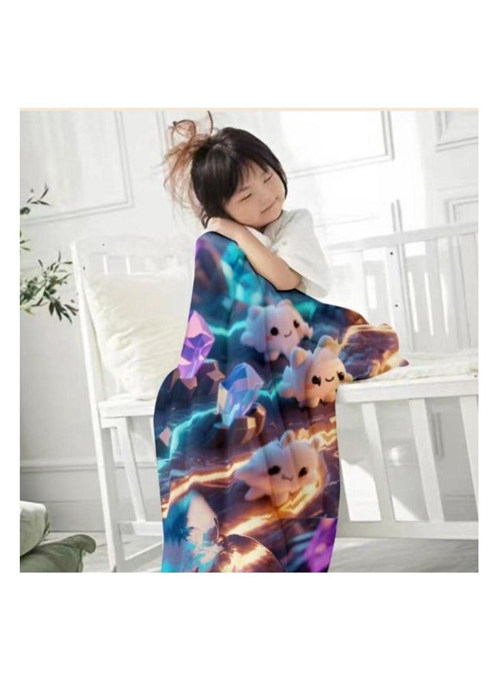 general Flannel thin blanket (warm and comfortable, suitable for sleep, gaming, dust removal and sandproof) 150cm*200cm - 1 - Image 3