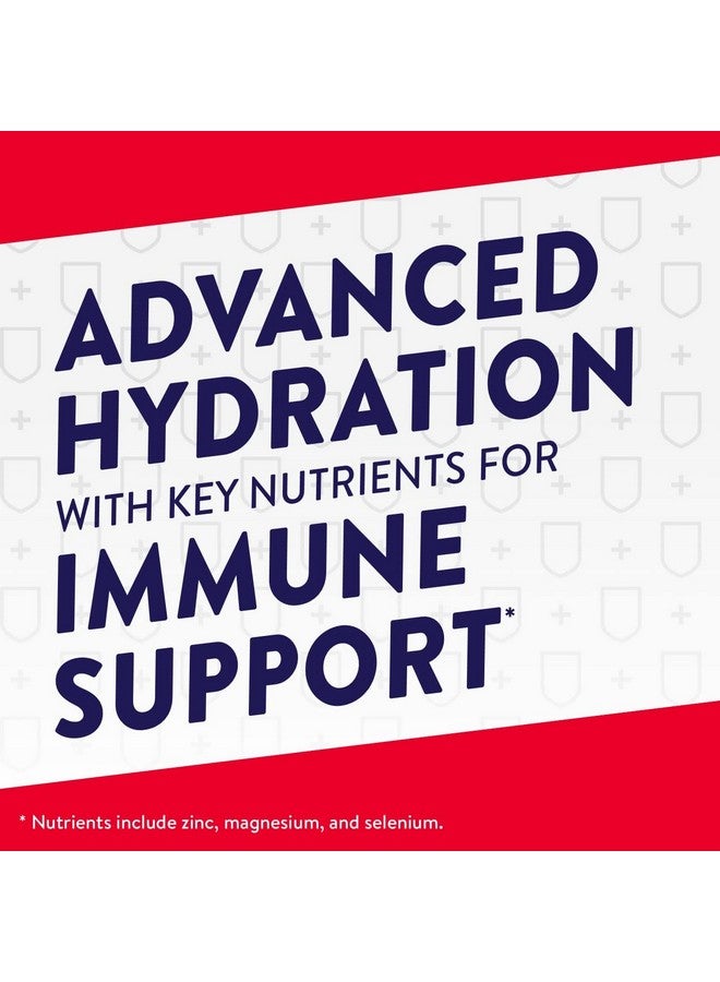 Pedialyte with Immune Support Electrolyte Solution, Cherry Punch, Hydration Drink with Zinc, Selenium, and Magnesium, 1 Liter, Pack of 4 - Image 2