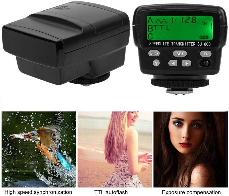 klarako Flash Trigger Su800 Wireless TTL Speedlight Commander Flash Light Trigger Transmitter for Nikon Sb910 Sb800 - Image 3