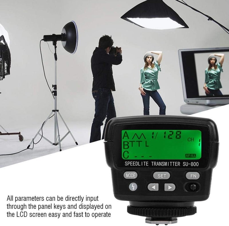 klarako Flash Trigger Su800 Wireless TTL Speedlight Commander Flash Light Trigger Transmitter for Nikon Sb910 Sb800 - Image 2