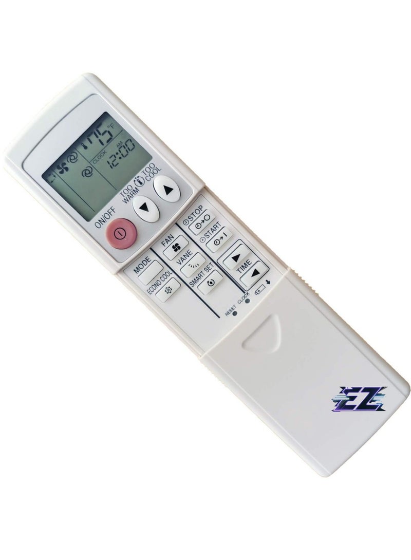 ELTRAZONE Replacement for Mitsubishi Electric Mr. Slim Air Conditioner U01A04426 Remote Control KM15F with battery - Image 2