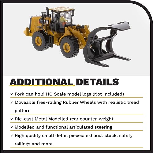 Diecast Masters 1/87 Caterpillar 972M Wheel Loader HO Series Vehicle 85949 - Image 5
