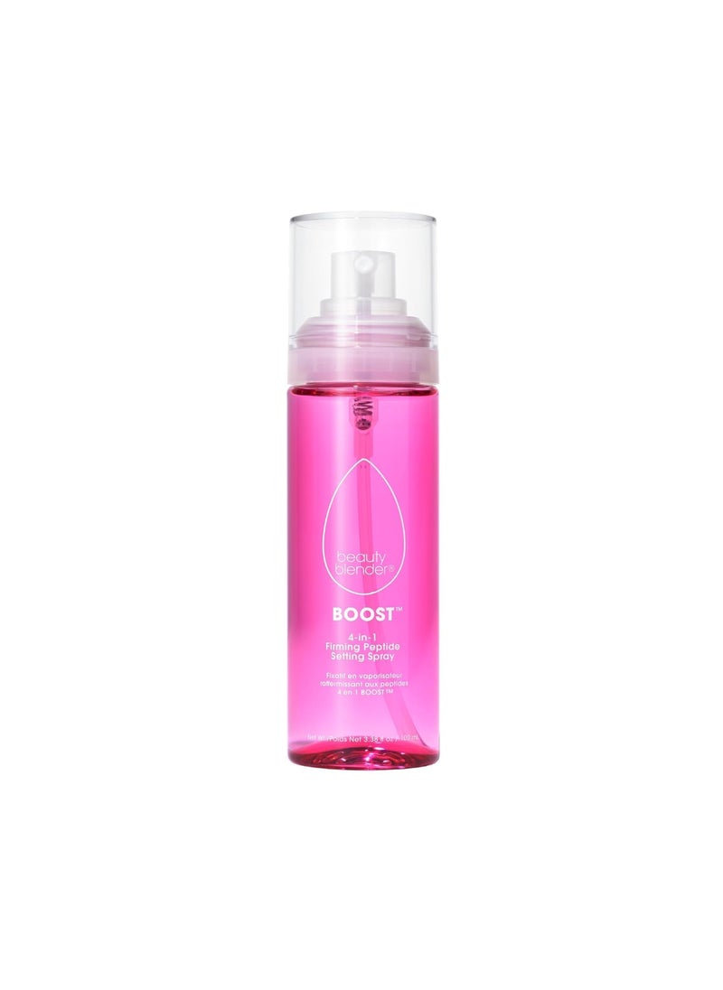 beautyblender beautyblender Boost 4in1 Firming Peptide Setting Spray Set Makeup Up to 18 hours Plump  Hydrate Skin While Blur Pores and Reduce Shine 