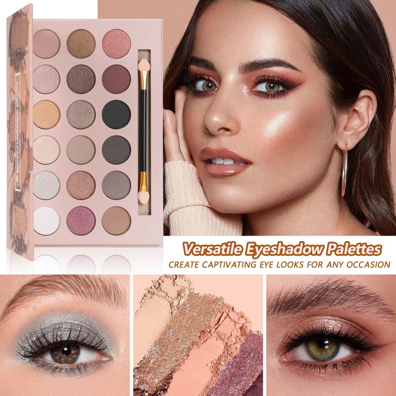KAVCENT Makeup Set for Teens Makeup Kit for Women Full Kit Makeup Gift Set for Women Teen Girls Teenagers Eyeshadow Palette Makeup Kits Christmas - Image 4