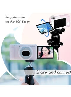 SYOSI Soft Silicone Protective Case for Sony ZV-1F, ZV-1M2, ZV-1 Mark II Vlog Camera, Lightweight ZV1F Case, Durable Cover for Camera Protection  - Image 5