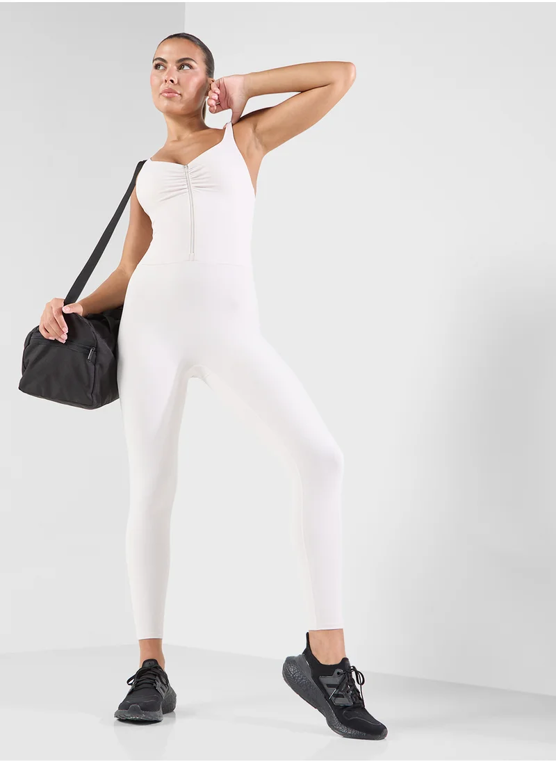 فورورد Ruched Soft Sculpting Unitard