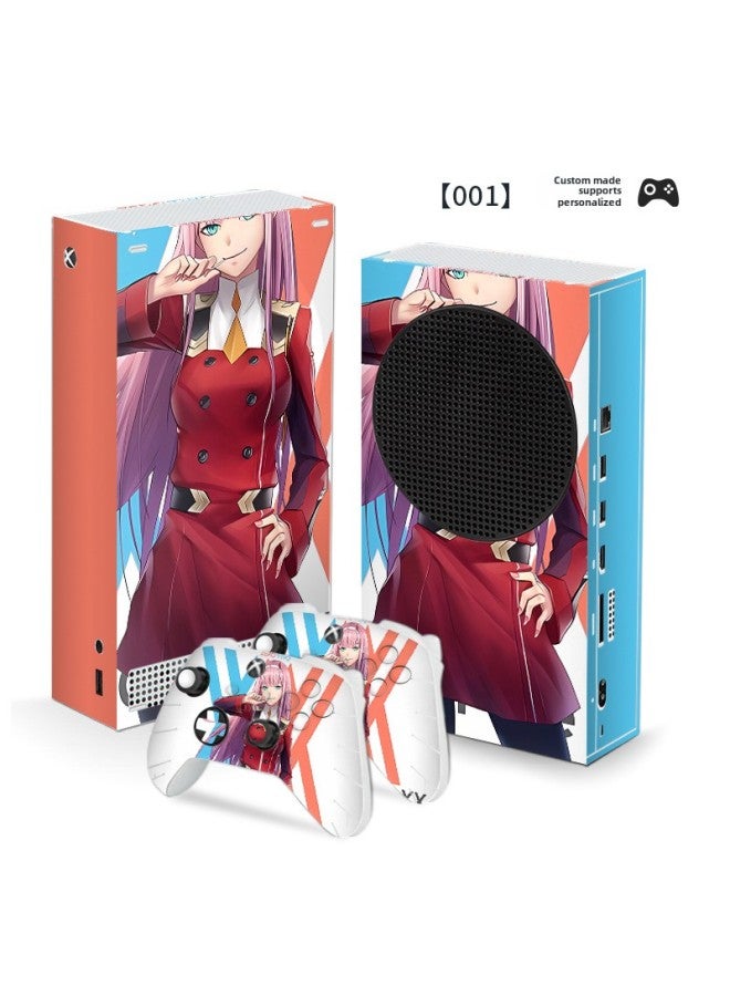 General Applicable To Microsoft Xbox Series S Home Game Console Sticker Handle Protective Cover Film Accessories Scratch-resistant-Color:001  - Image 1