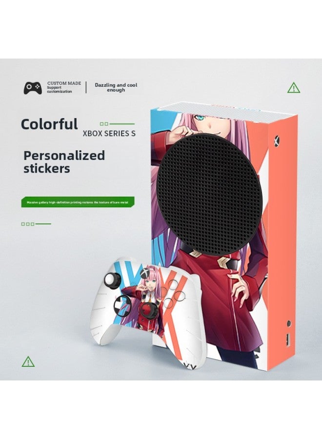 General Applicable To Microsoft Xbox Series S Home Game Console Sticker Handle Protective Cover Film Accessories Scratch-resistant-Color:001  - Image 3