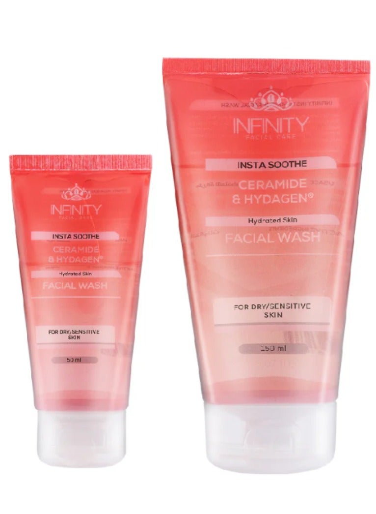إينفينيتي غسول الوجه إنستا سوث - منظف لطيف ومرطب للوجه - العناية بالوجه - (150 مل) - Image 3