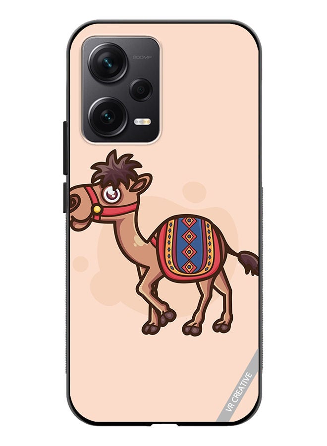 VR CREATIVE Protective Case Cover For Xiaomi Redmi Note 12 Discovery Cartoon Camel Design Multicolour - Image 1