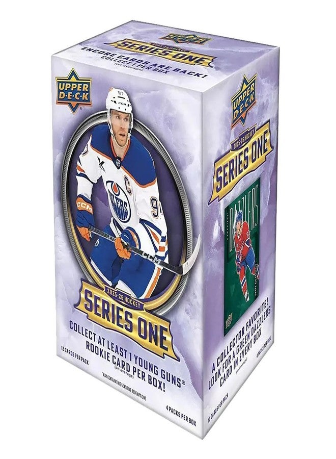 Upper Deck 2025-26 Upper Deck Series 1 Hockey Blaster Box - Image 1