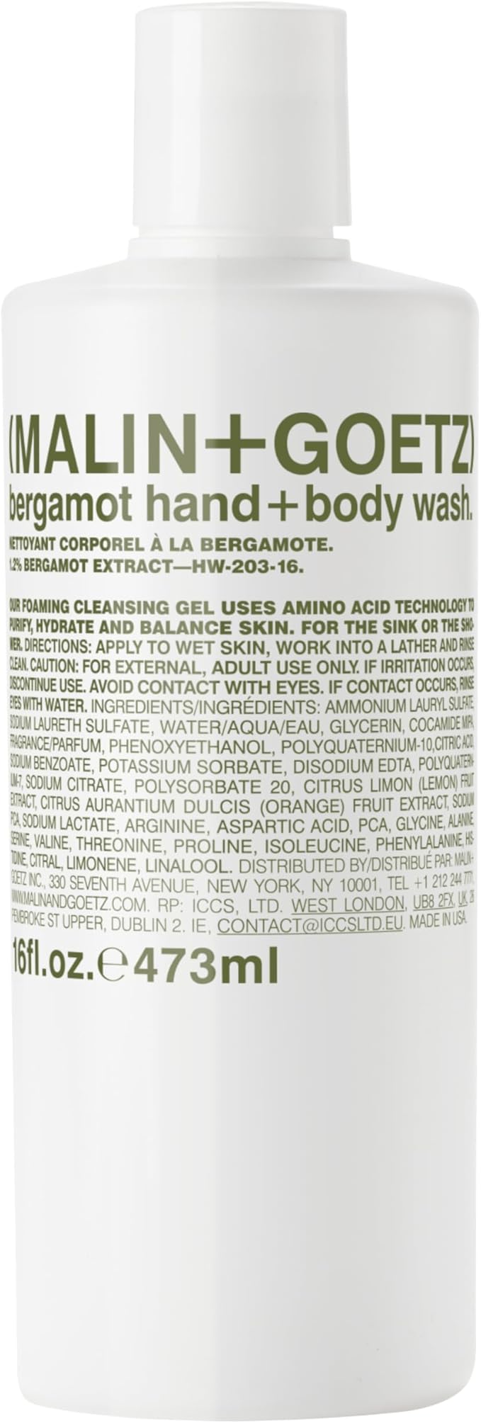 MalinGoetz Rum Hand and Body Wash by Malin Goetz for Unisex 85 oz Body Wash - Image 1