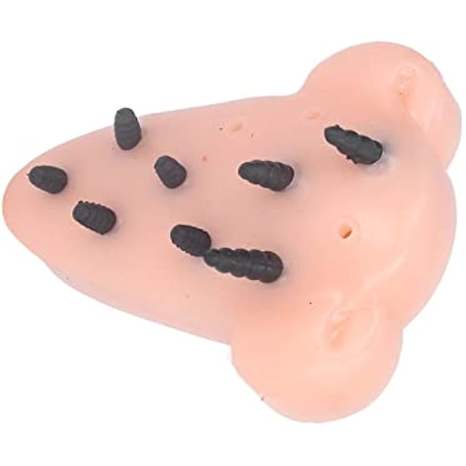 POENVFPO Pimple Squeezing Toy, Pimple Popping Stress Relief Game Toys Set, Nose Shaped Blackheads Removal Decompression - Image 5