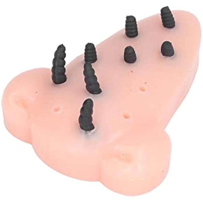 POENVFPO Pimple Squeezing Toy, Pimple Popping Stress Relief Game Toys Set, Nose Shaped Blackheads Removal Decompression - Image 4