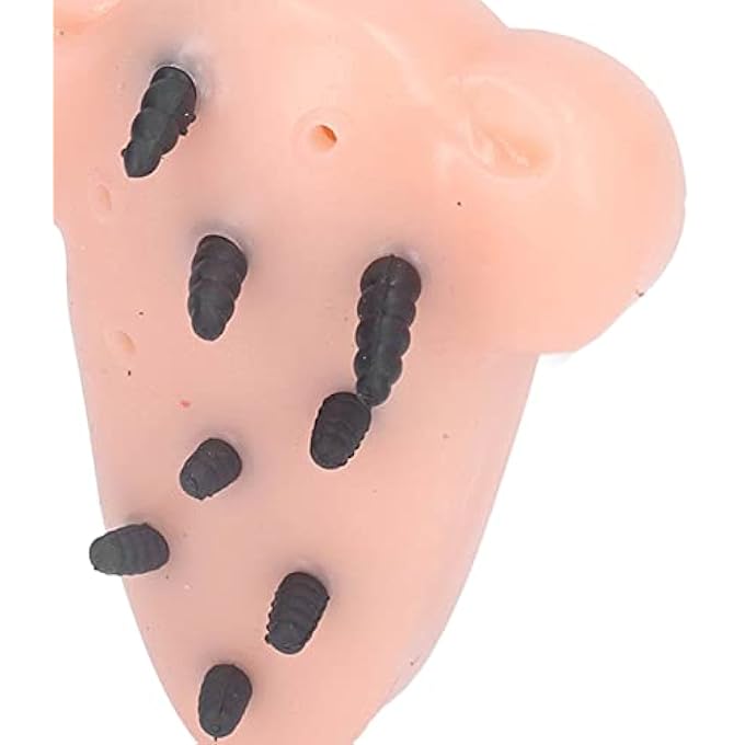 POENVFPO Pimple Squeezing Toy, Pimple Popping Stress Relief Game Toys Set, Nose Shaped Blackheads Removal Decompression - Image 3