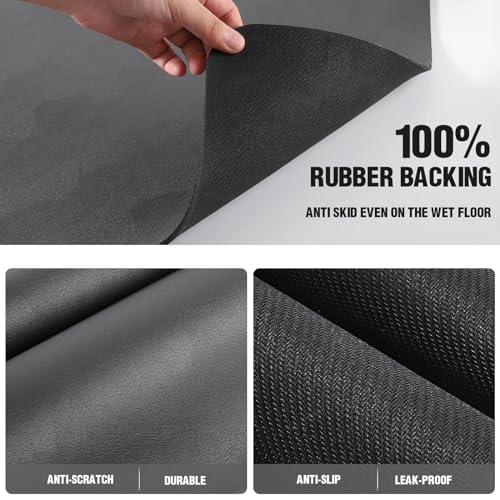 DK177 Coffee Mat - Dish Drying Mat for Kitchen Counter , Hide Stain, Absorbent with Waterproof Rubber Backing, Fit Kitchen Dish Rack Bar Accessories, 24" x 16" - Image 5