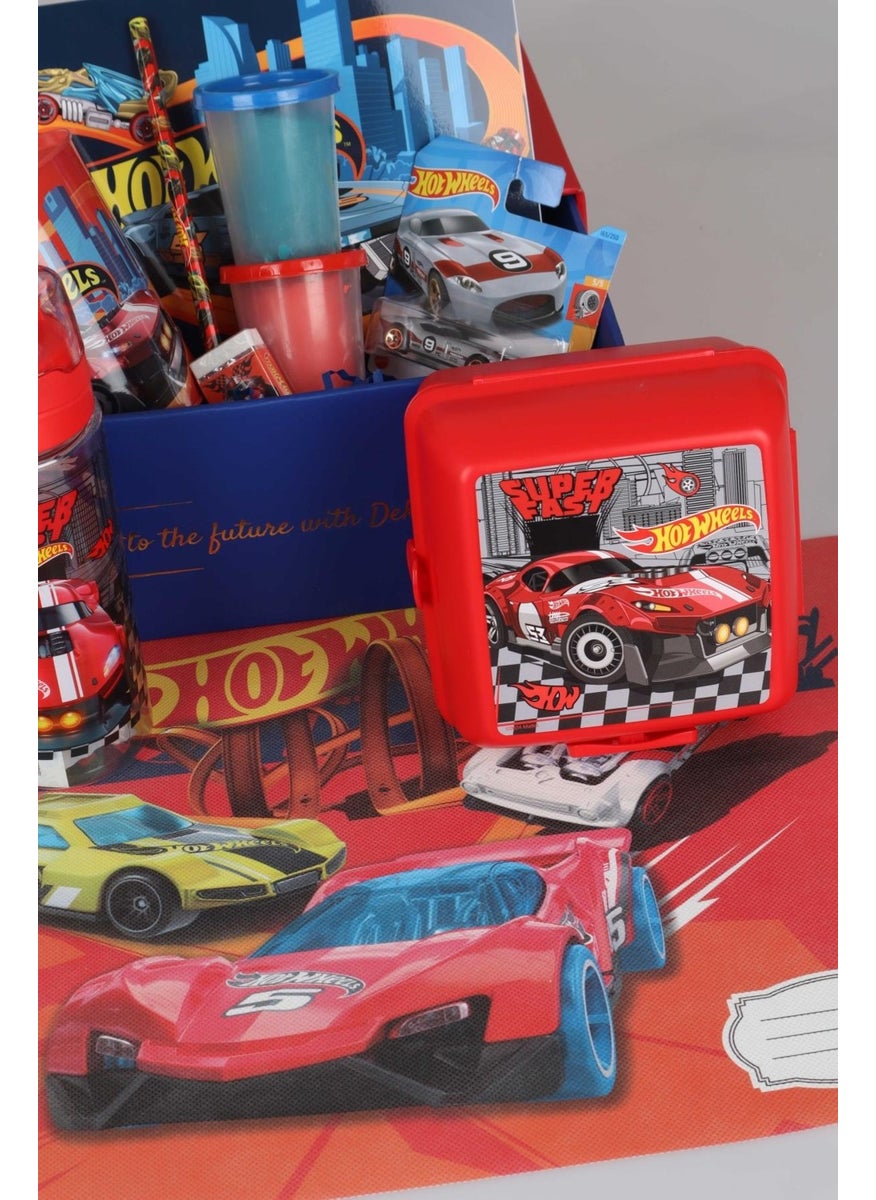 Hot Wheels Dekomus Special Boxed New Season Licensed Diecast Car, Water Bottle, Food Bowl, Food Cover, Play Dough Stationery Hobby Set  - Image 5