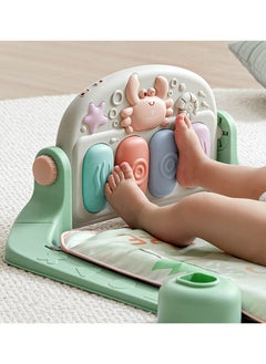 Babycare Babycare - Baby Kick and Play Baby Piano Activity Gym, Rabbit Design, BPA-Free, Non-Toxic, Soft Mat, Interactive Toys, Musical Piano, Tummy Time Support, Sensory Development, Removable Accessories, Easy to Clean, Safe for Newborns, Stimulates Motor Skills, Foldable, Durable, Ideal for Early Learning  - Image 5