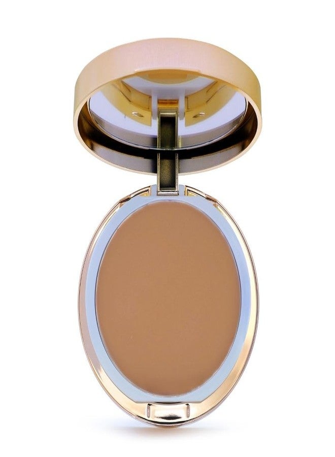 Emani Flawless Matte Powder Foundation - Mineral Compact Makeup for Sensitive Skin, Buildable Coverage, Shine Control, Long-Lasting Finish Up for Sensitive Skin and Oil Control, Soft Tan - Image 1